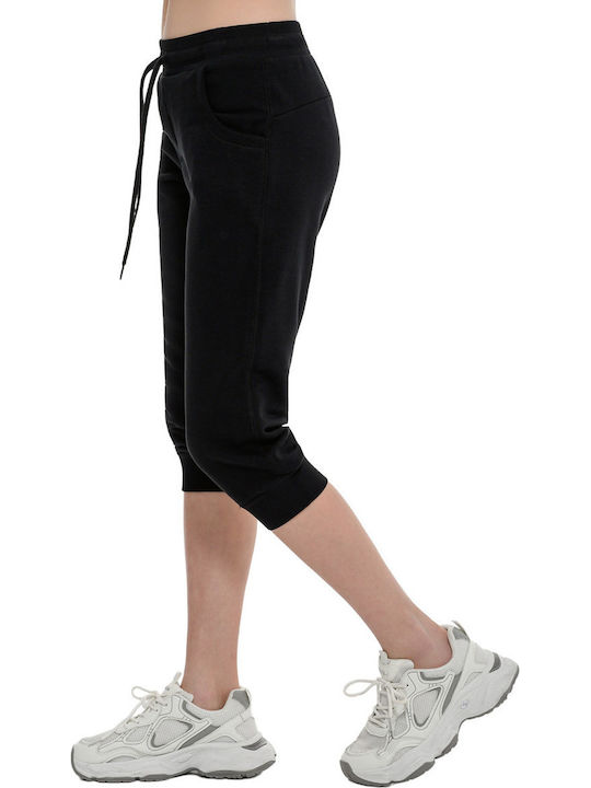 Pantaloni De Trening Cu Elastic Negri