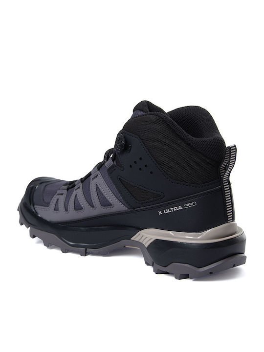 Salomon X Ultra 360 Mid Women's Hiking Boots Waterproof With Gore-Tex Membrane Blue