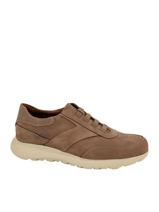 Leder Herren Freizeitschuhe Anatomisch Beiges