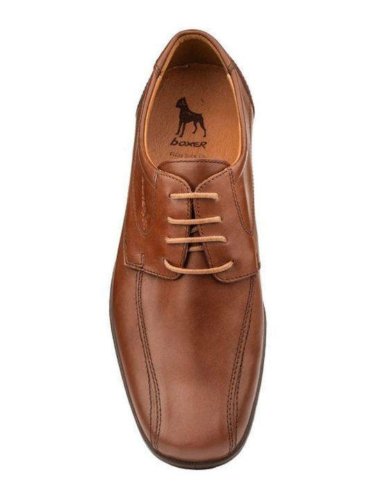 Leather Men's Casual Shoes Anatomic Brown