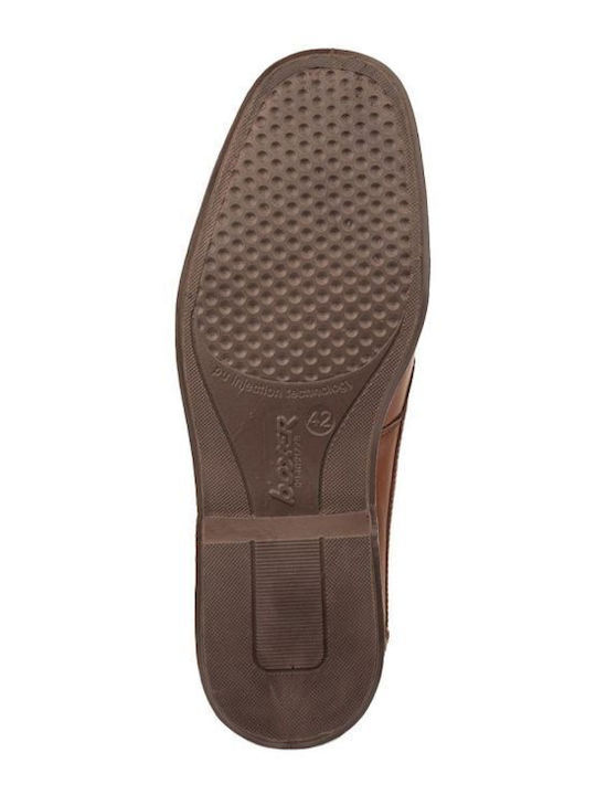 Leather Men's Casual Shoes Anatomic Brown