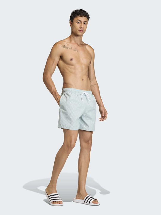 Swim Men's Swimwear Shorts Green Striped