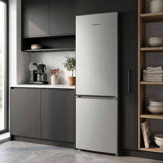 Morris Ψυγειοκαταψύκτης 270lt Total NoFrost Υ186xΠ54.5xΒ62.5εκ. Inox T73270DBN