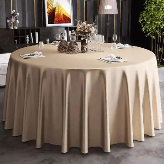 Kotonia Home Ροτόντα Beige Φ300εκ.