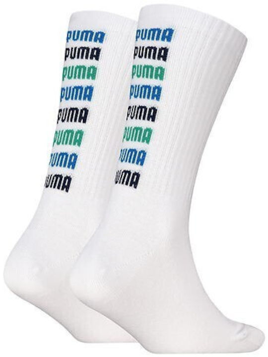PUMA Sock Ποδοσφαιρικές Κάλτσες Λευκές