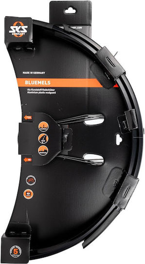 Sks Bluemels Style Fahrrad-Schutzbleche Satz Schwarz Größe 28" 56 Mm