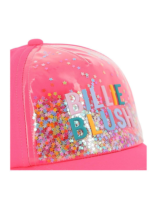Billieblush Kids' Hat Jockey Fabric Fuchsia