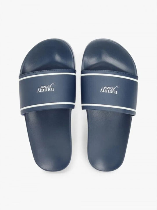 Slides σε Navy Μπλε Χρώμα