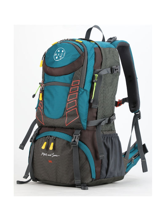 Maui & Sons Bergsteigerrucksack 50Es Grün