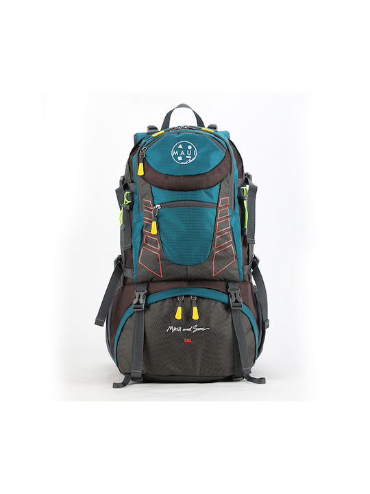 Maui & Sons Bergsteigerrucksack 50Es Grün