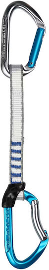 Climbing Technology Skylotec Salto Set Ny 17 Cm 6-pack Climbing Quickdraws Titanium Electricblue