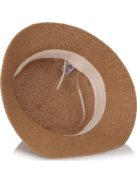Karfil Women's Wicker Brown Hat