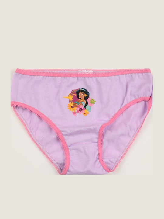 Superheroes Kids Set With Panties Lilac White Pink 3 Pieces
