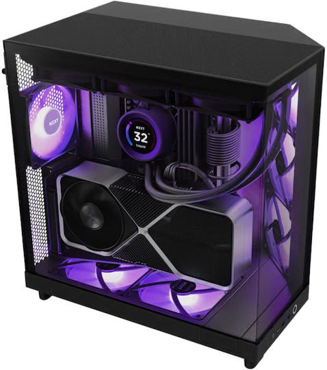 Vengeance Epic-V72 NZXT Edition Gaming Desktop PC Ryzen 7 9800X3D 32GB DDR5 1TB SSD GeForce RTX 5070 Ti Kein Betriebssystem