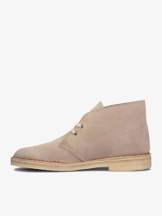 Desert Boot Suede Beige Men's Boots