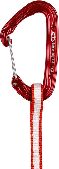 Climbing Technology Skylotec Fly-weight Evo Long Climbing Quickdraw Set 35 Cm Red Gold