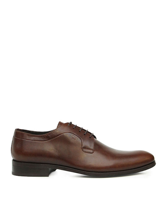 Leather Men's Dress Shoes Tabac Brown
