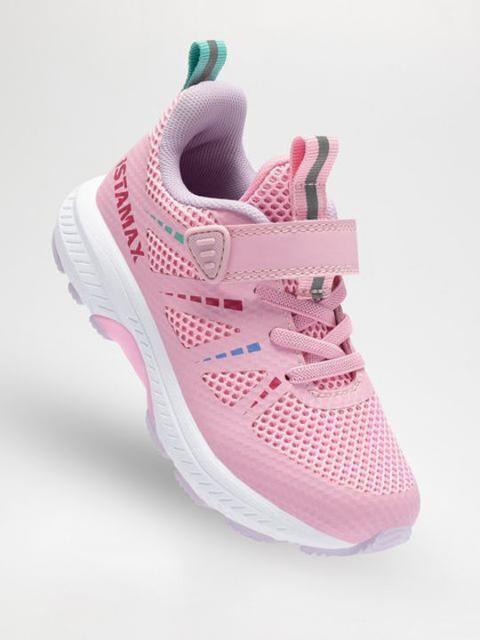 Kids Sports Shoes Running Pink