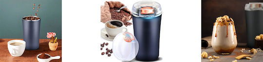 Elektrischer Kaffeemühle 200W Blau