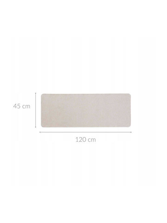 Douceur d'Intérieur Ορθογώνιο Χαλάκι Κουζίνας 120x45cm Μπεζ