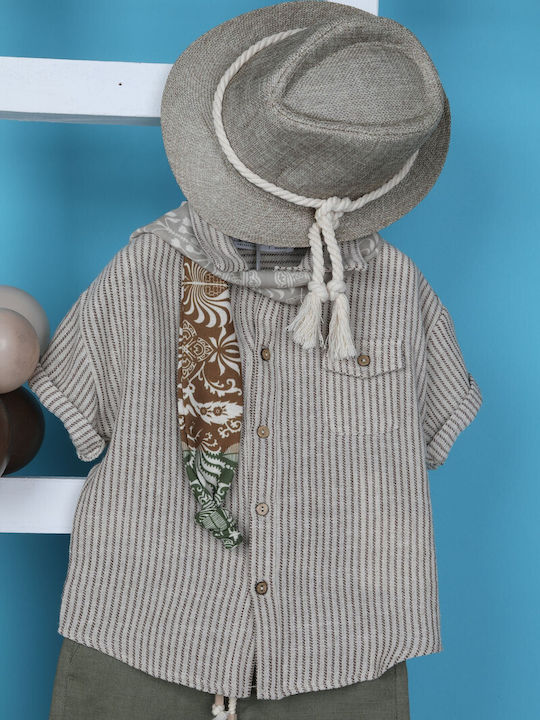 Bambolino Baptism Suit Gray
