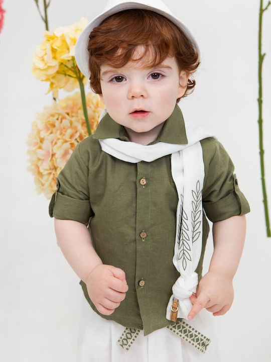 Bambolino Baptism Suit for Boy Multicolour
