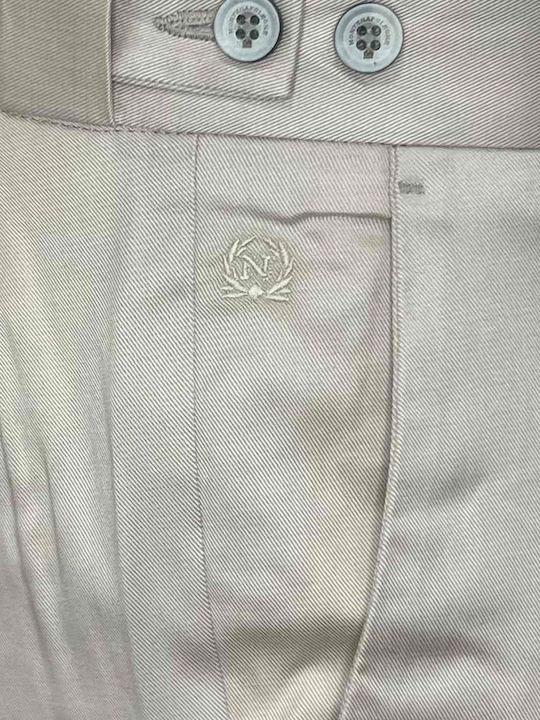 Chino Trousers In Slim Fit Beige