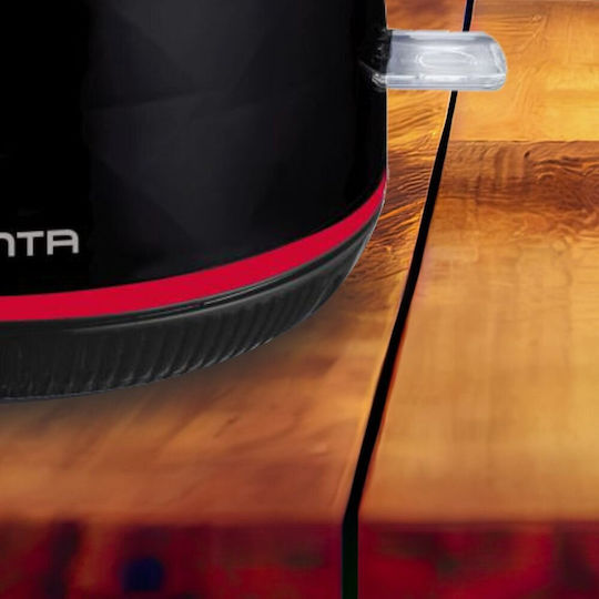 Manta Електрически Кана За Пътуване 1.7л 2200W Черна