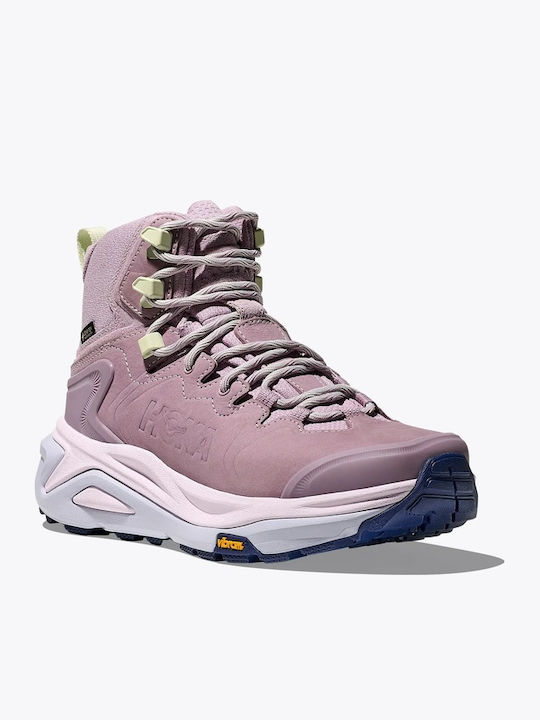 HOKA Kaha Women's Hiking Boots Waterproof With Gore-Tex Membrane Purple