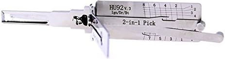Lishi Original Hu92 2 În 1 Instrument Auto Decoder Ridicător Dublu Aprindere Uși Portbagaj Compatibil Bmw Mini Land Rover Range Rover