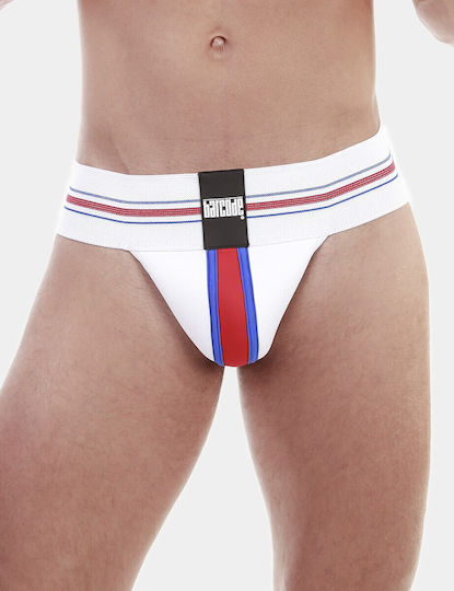 Barcode Berlin Ανδρικό Εσώρουχο Jockstrap Λευκό