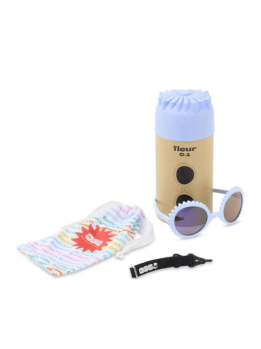 KiETLA Unbreakable Baby Sunglasses with Polarized Mirror Lens Multicolour for 0-1 Year