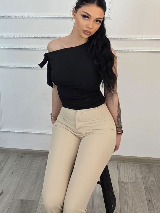 Bluza Damă De Vară Fără Mâneci Neagră