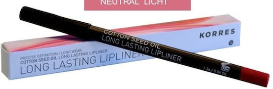 Korres Cotton Seed Oil Long Lasting Lip Liner