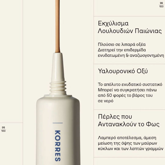 Korres Natural Radiance Cream Concealer 02 Medium 8ml