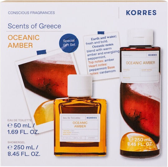 Korres Oceanic Amber Set pentru bărbați 2buc
