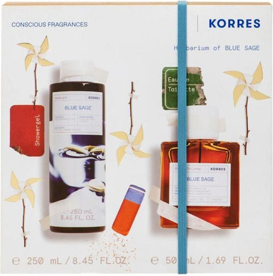 Korres Herbarium Of Blue Sage Set pentru bărbați 2buc