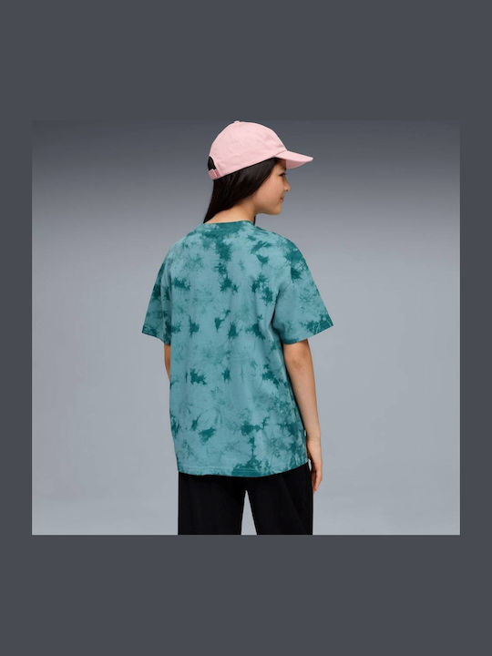 PUMA Kinderoberteile T-Shirt Smaragdgrün