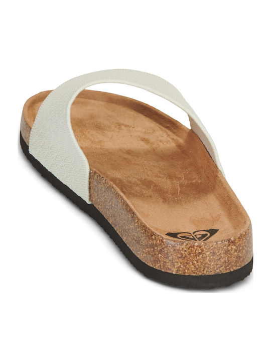Women's Flat Sandals White