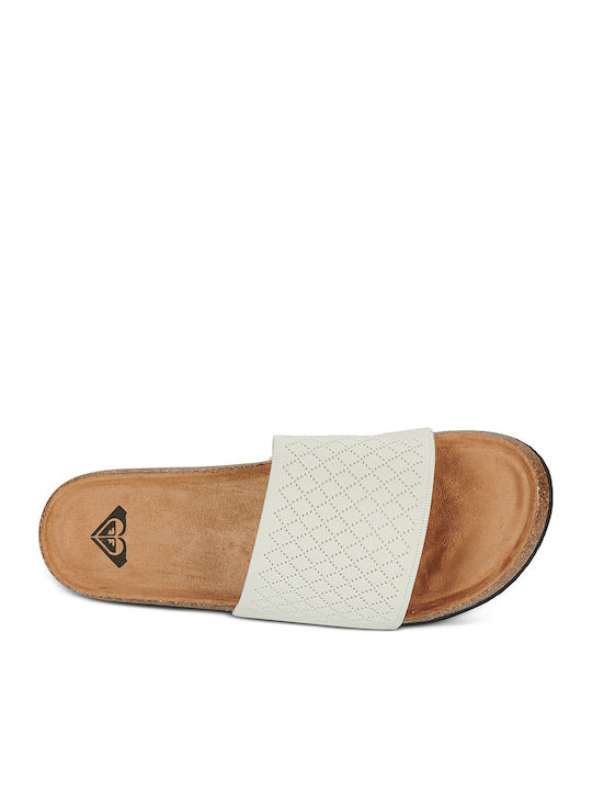 Women's Flat Sandals White