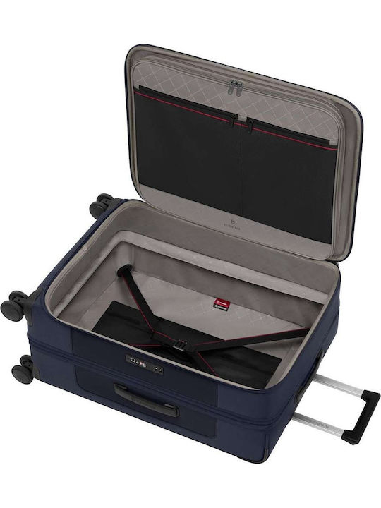 Victorinox Werks Среден Куфар За Пътуване Текстилен Тъмносин С 4 Колела