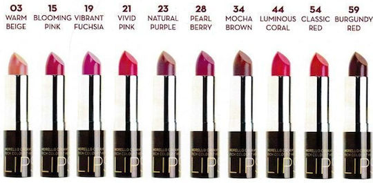 Korres Morello Creamy Lipstick Long Lasting Sheer 21 Vivid Pink 3.5gr