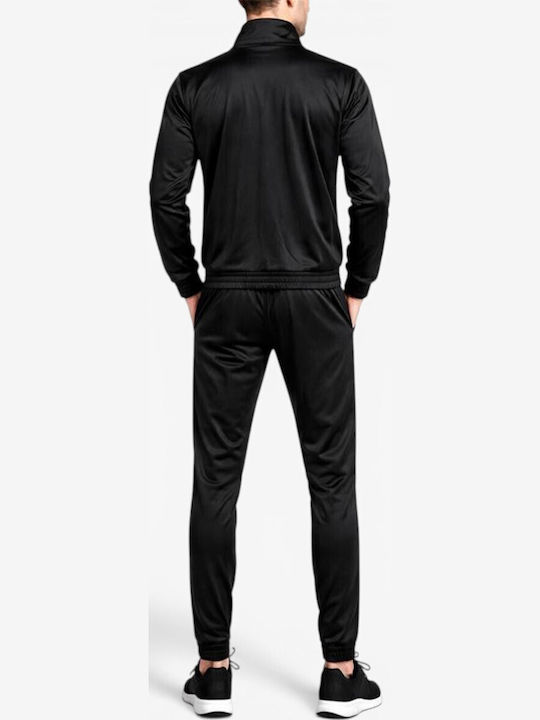 Herren-Sweatpants mit Gummizug Schwarz MTGX10013-schwarz