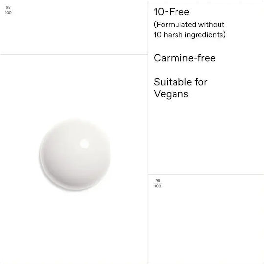 Korres No No Гланц Дълготраен Лак За Нокти 02 Milky White 11ml