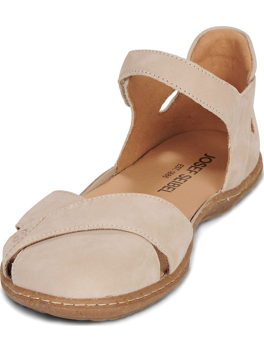Damen Ballerinas Beige