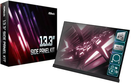 Asrock 13.3" Additional Screen Computer Case Asr-13-kit