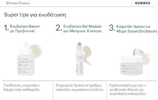 Korres Greek Yoghurt Κρέμα Καθαρισμού Προσώπου για Ακνεϊκές Επιδερμίδες 150ml