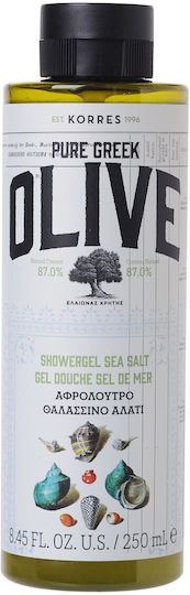Korres Pure Greek Olive Sea Salt Set Îngrijire pentru Hidratare 2buc