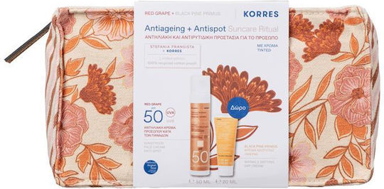 Korres Black Pine Primus Skin Care Set for Αnti-ageing