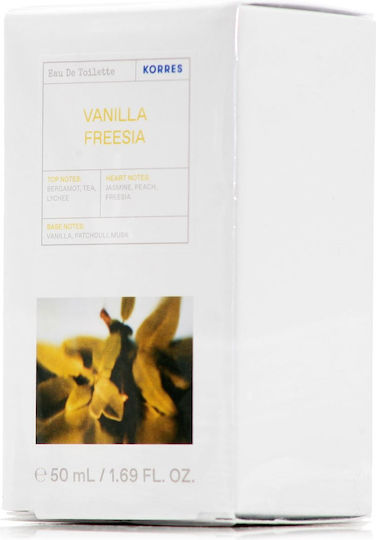 Korres Vanilla Freesia Eau de Toilette 50ml